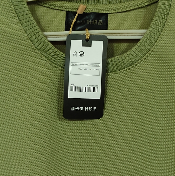 pista green sweatshirt - Picture 3 of 3